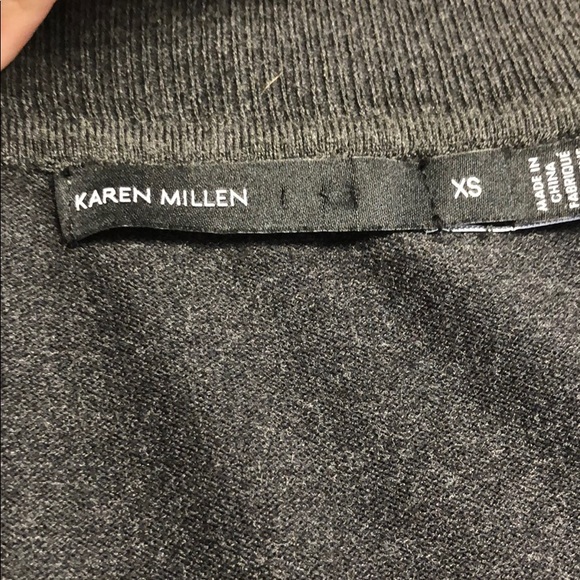 Karen Millen size xs dark gray sweater - Picture 6 of 7